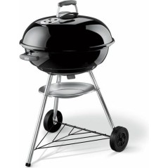 Weber Compact Kettle Grill Black - Ultimate Outdoor Cooking Experience